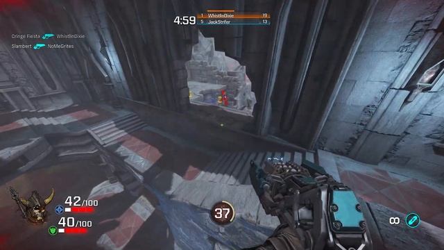 [БЕЗ ГОЛОСА] QUAKE CHAMPIONS | GUNGAME + БОТЫ (ВЫСОКАЯ СЛОЖНОСТЬ) | К смотреть онлайн