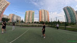 07.06.2025/Печёры/Корейский мячик/Любительский волейбол от первого лица