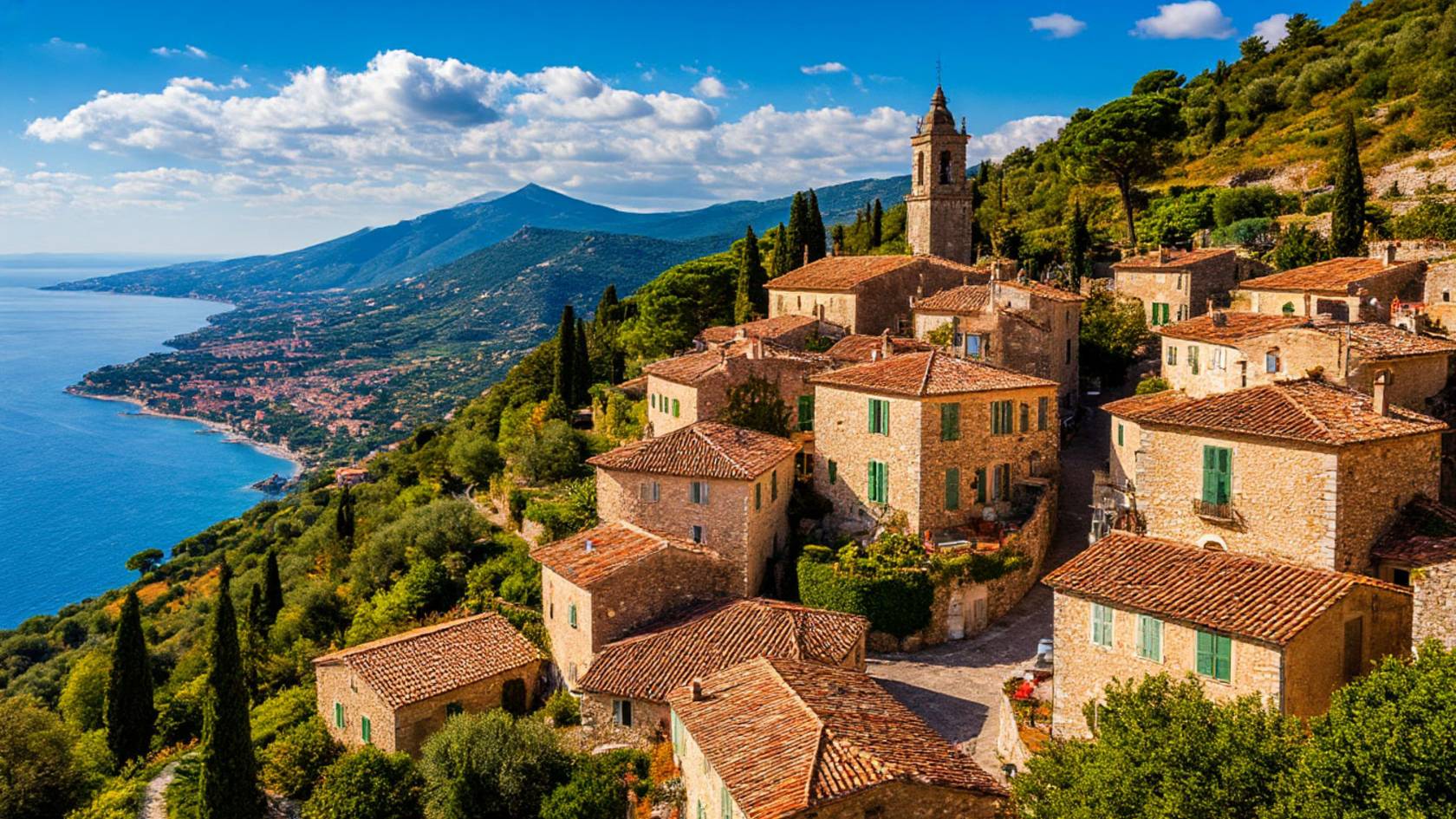 Деревня Эз, Франция. Красивая средневековая деревня на юге Франции | #шариклайф смотреть онлайн