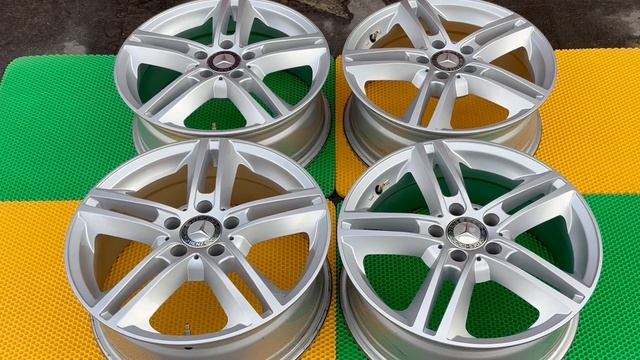 Диски Mercedes (Euro Forsch) R17 5/112 из Japan(Япония)! смотреть онлайн