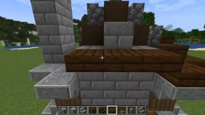 Маленькая кузница в майнкрафте