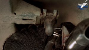 LADA Granta установка управляемого глушителя TOFRIS в штатное место