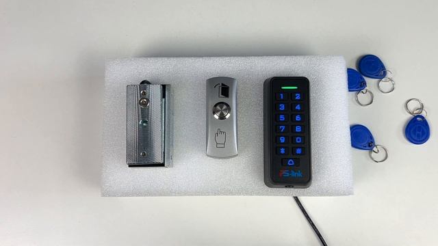 Видеообзор Комплект СКУД Ps-Link KIT-K33EM-350 / кодовая панель