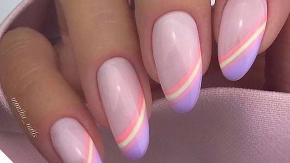 Красивый маникюр на праздник смотреть онлайн