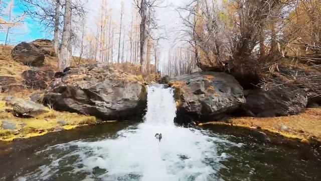 Тыдтугемский водопад, горный Алтай смотреть онлайн