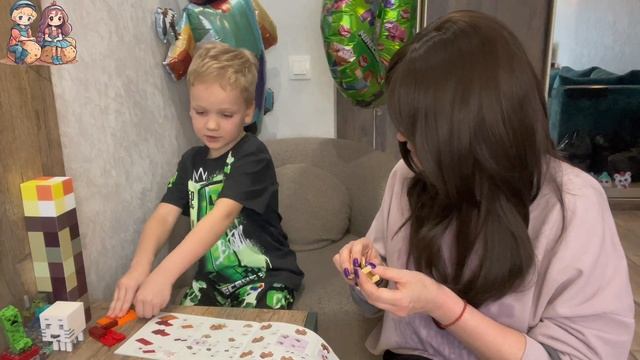 Набор Minecraft "Засада в нижнем портале". Строим вместе #ка смотреть онлайн