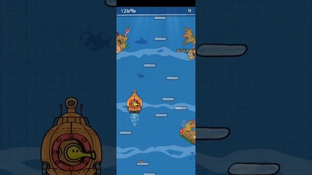 Супер Кошка ставит рекорды в Doodle Jump смотреть онлайн