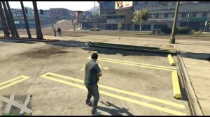 GTA5 новое оружие ОГНЕМЁТ ! Real Flamethrower