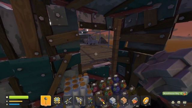 Майже залутав великий склад | Scrap Mechanic Survival | 7 серія смотреть онлайн