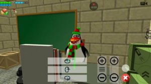 Школа в Chicken gun 1 серия (Курятник пошёл в школу🏫🤔📱)