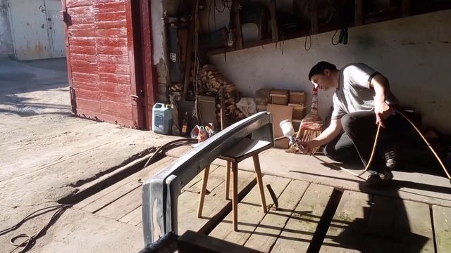 БАМПЕР ПАЙКА,,,ПОКРАСКА_ВАЗ-2107