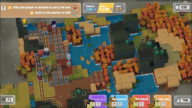 Unrailed 2: Back On Track - Строим железные дороги с БОССАМИ!!! #unrail