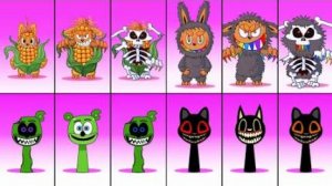 Спрунки OC ВСЕ Фазы ｜ Incredibox Compilation COMPLETE #sprunki #incredibox #sprunkioc