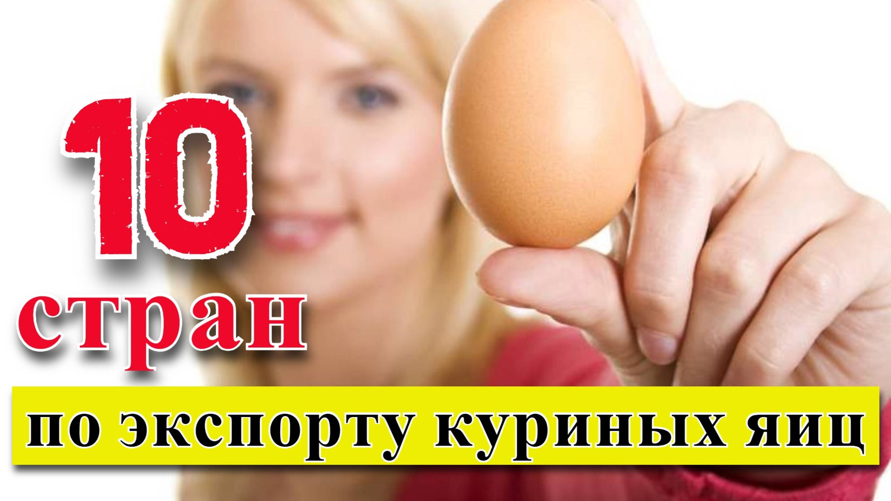 Экспорт яиц: ТОП 10 стран по экспорту куриных яиц (1961–2023) смотреть онлайн