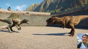 🔴 ТИРАННОЗАВР РЕКС (TYRANNOSAUR REX) ПРОТИВ ТРАВОЯДНЫХ НА ОС?