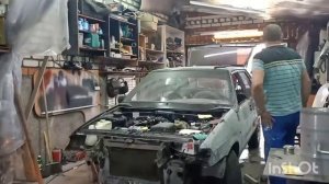 разбираем ваз 2114....