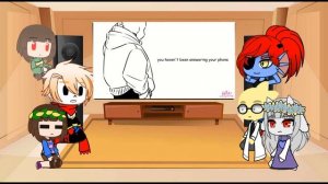 Реакция Undertale на Санса