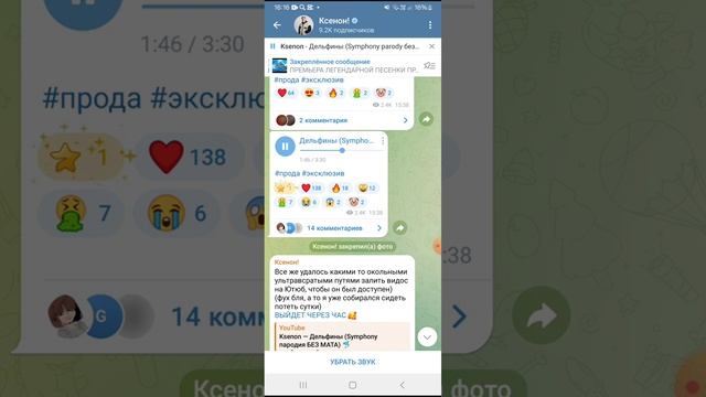 Ksenon - дельфины. Без матов, прода на пародию Symphony. @Ksenonmusic