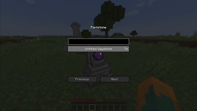 Minecraft. WAYSTONES. Обзор мода на ПУТЕВОДНЫЕ КАМНИ и свитки те смотреть онлайн