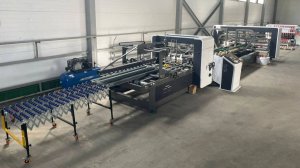 Запуск фальцесклейки FGM-2200 в компании "Парус", г. Санкт-Петербург