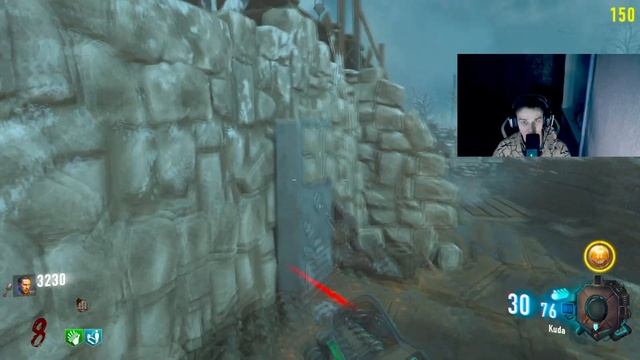 call of duty black ops 3 зомби режим 1 попытка пройти карту ORIGINS в смотреть онлайн