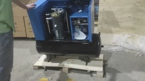 HS-5HP: Винтовой воздушный компрессор 8-0,6-130 с ресивером 130л. Обзор, характеристики, тест!