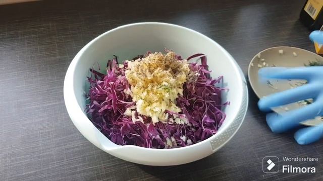 Вкусный Салат за считанные минуты! Полезный салат из К