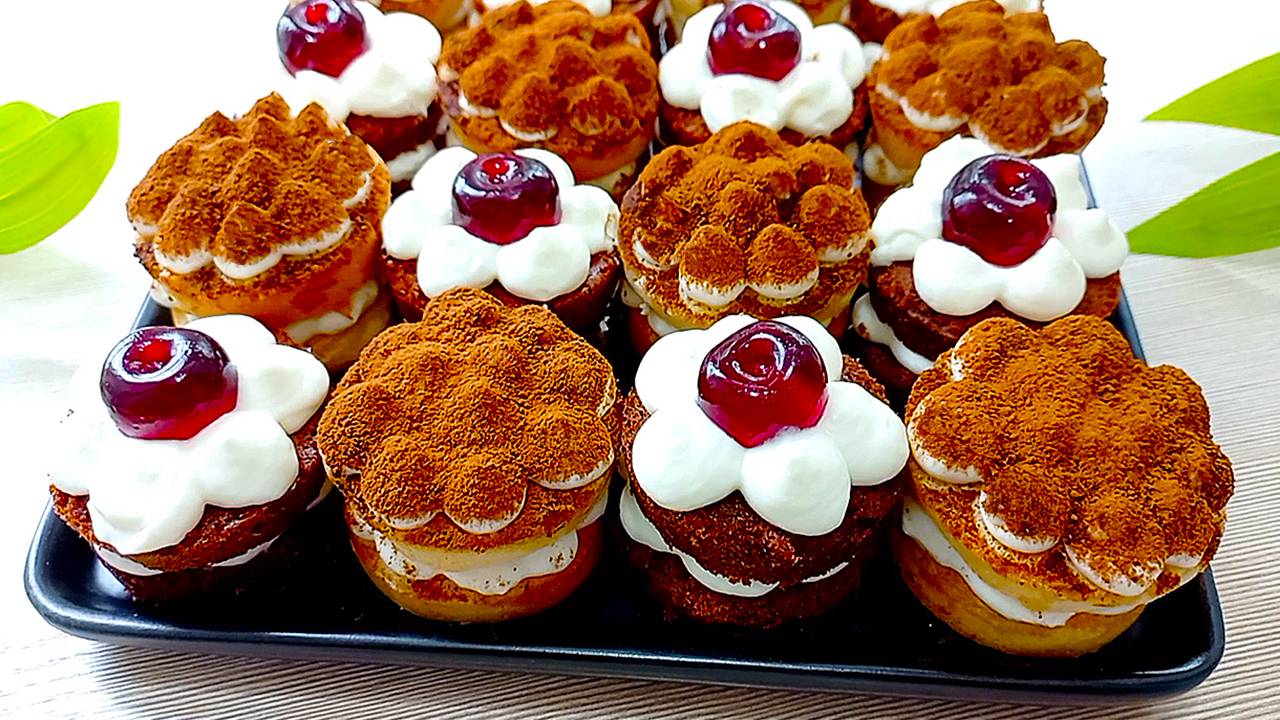 🔝Не нужно ждать праздника! Сделайте эти пирожные уже сегодня! смотреть онлайн