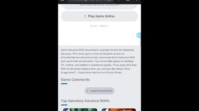 Как скачать Sonic Advance Sonic Advance 2 и Sonic Advance 3 на Android смотреть онлайн