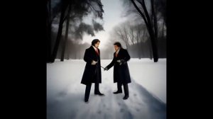 Дуэль Пушкин-Дантес. Пророк. Клип "Два пути". Нейросети.