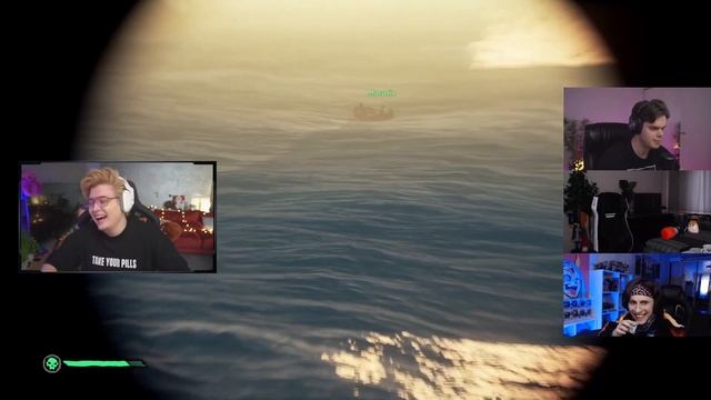 ШАРФ/dangerlyoha играет в Sea Of Thieves с Murzofix,kopsteep,homyakly.