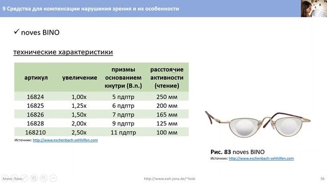 9 Cредства для компенсации нарушения зрения и их особенности смотреть онлайн