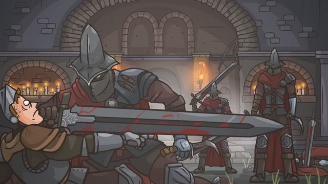 DORK SOULS 3 (Dark Souls 3 Cartoon Parody) [Русская озвучка] смотреть онлайн