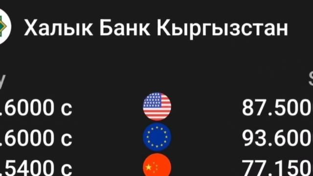 🇰🇬курс Кыргызстан 🫡 курс валюта сегодня 2.07.2024 курс