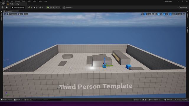 Unreal Engine с нуля. Урок 2 Навигация, язык, объекты на сцене