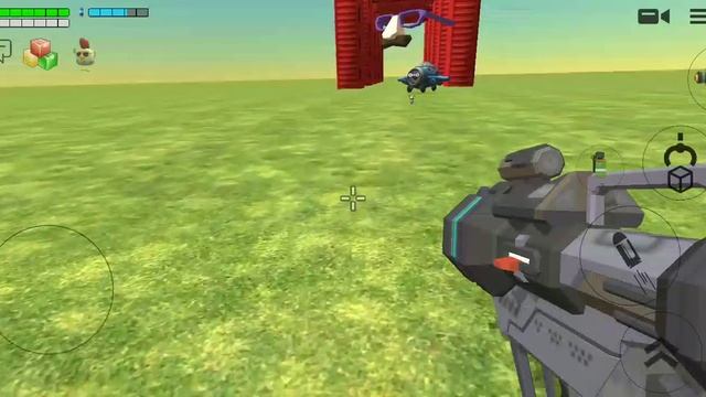 Я увеличил и уменьшил мобов в chicken gun 4.6.0 смотреть онлайн