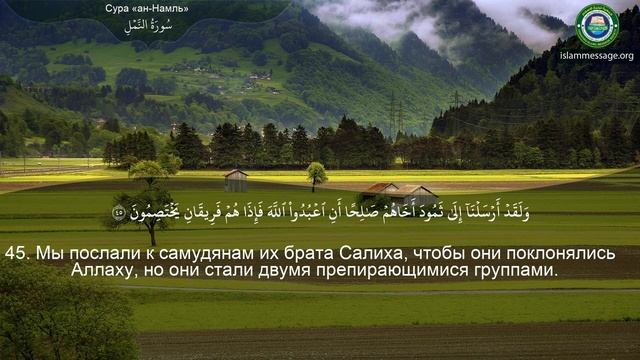 Сура 27 Ан-Намль (Муравьи) С ПЕРЕВОДОМ смотреть онлайн