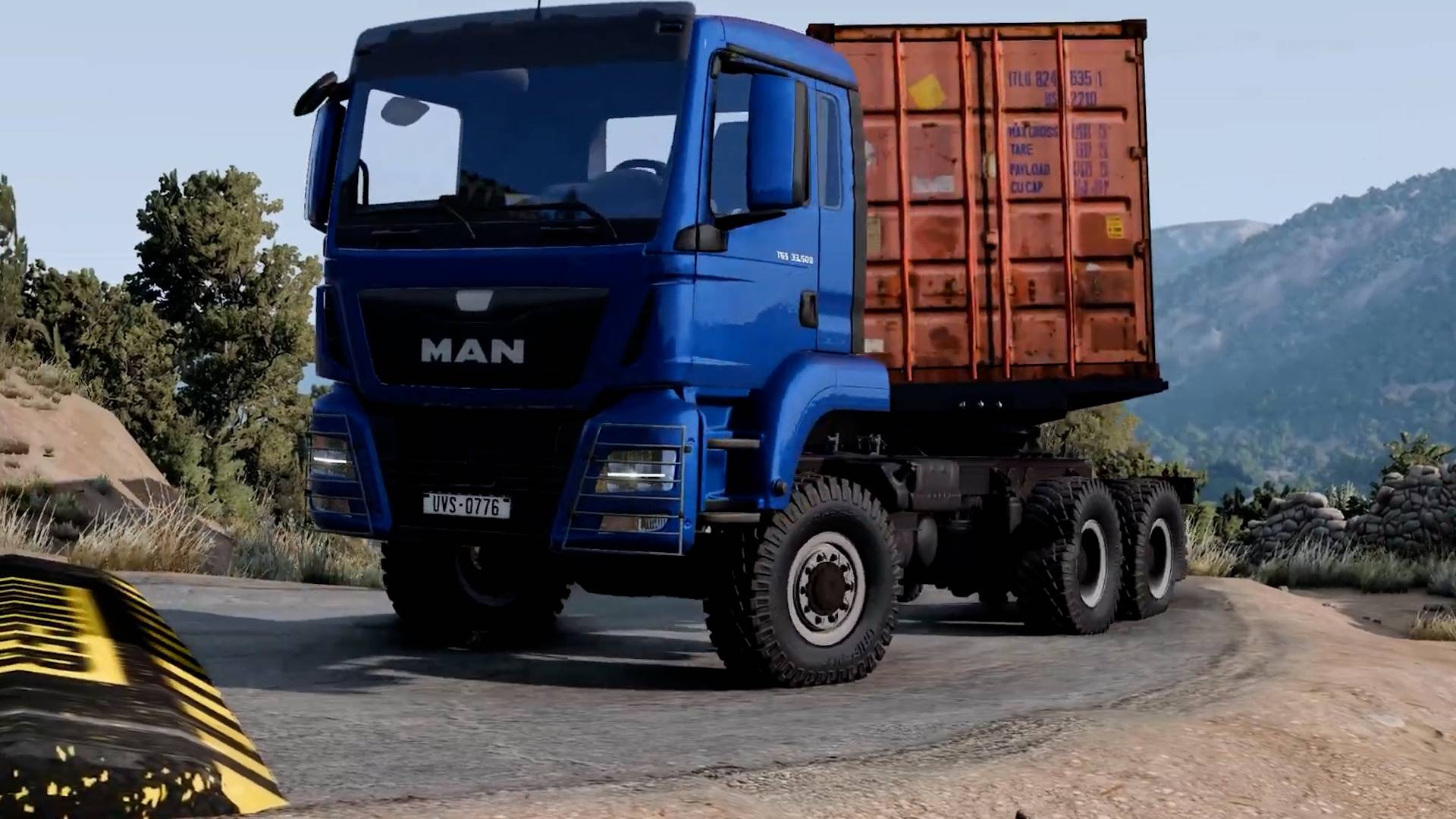 Легковые и грузовые автомобили против лежачих полицейских в BeamNG Drive смотреть онлайн