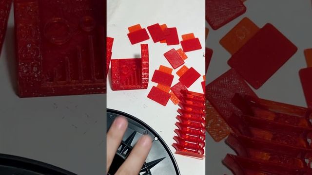 Огляд пластику - Boze 3d Пляшечно Червоний та Синій