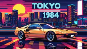 Tokyo 1984 – Synthwave Lights In J-Pop Rain