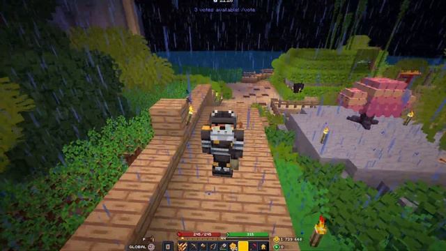 ОГРОМНАЯ ПЧЕЛА НАПАЛА НА МЕНЯ В MINECRAFT! 🐝😱 Minebox смотреть онлайн