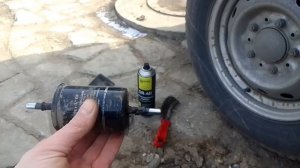 Замена топливного фильтра Шеви нива 2007г.