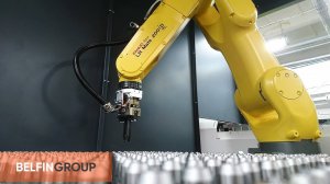 Робот для загрузки станка и адаптивного контроля геометрии изделий