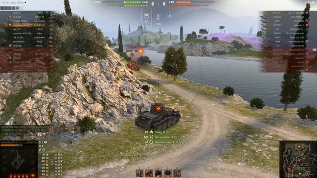 Танк VK 36 01 K 41. Карта Монастырь. Стандартный бой. Танк ун