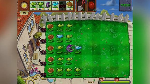 Играем в растения против зомби 🧟♂️ (PvZ HD)#pvz смотреть онлайн