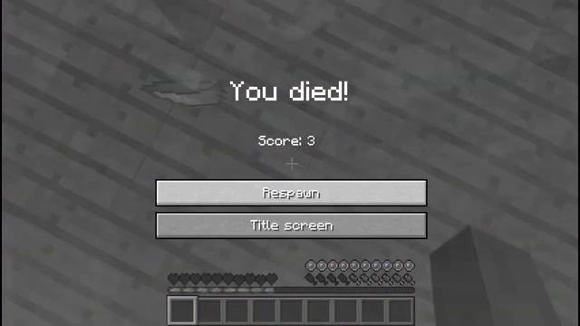 как упасть при этом не умереть в майнкрафт 1 2 5 смотреть онлайн