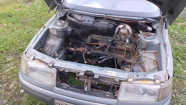 Первый этап восстановления Ваз2110