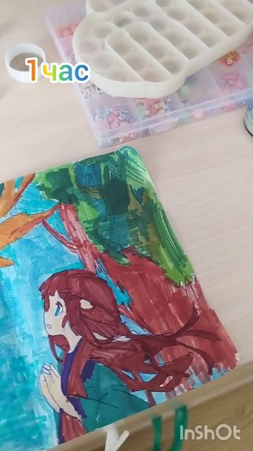 как нарисовала за 3 мин и 1 час (клип Кира) смотреть онлайн