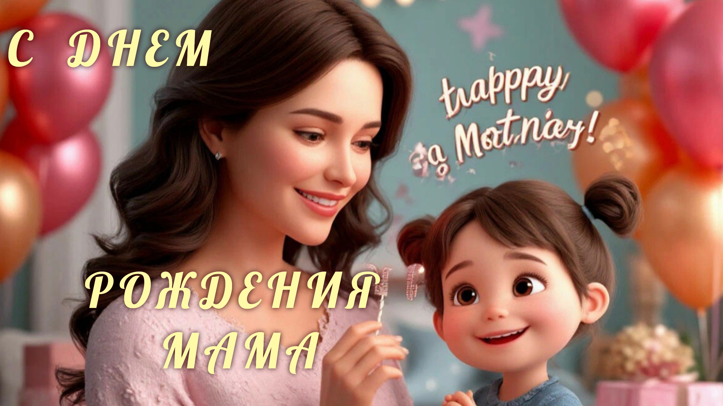 С днем рождения МАМА 🎂 смотреть онлайн