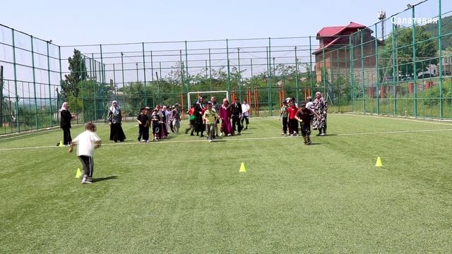 Подарок от Единой России для воспитанников детского пришкольного лагеря смотреть онлайн